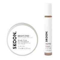 SKOON. The Eye Shift Duo - Bright-Eyed Brighten & Firm Eye Cream + Sleep Depuff Eye Gel Pen 8ml FREE